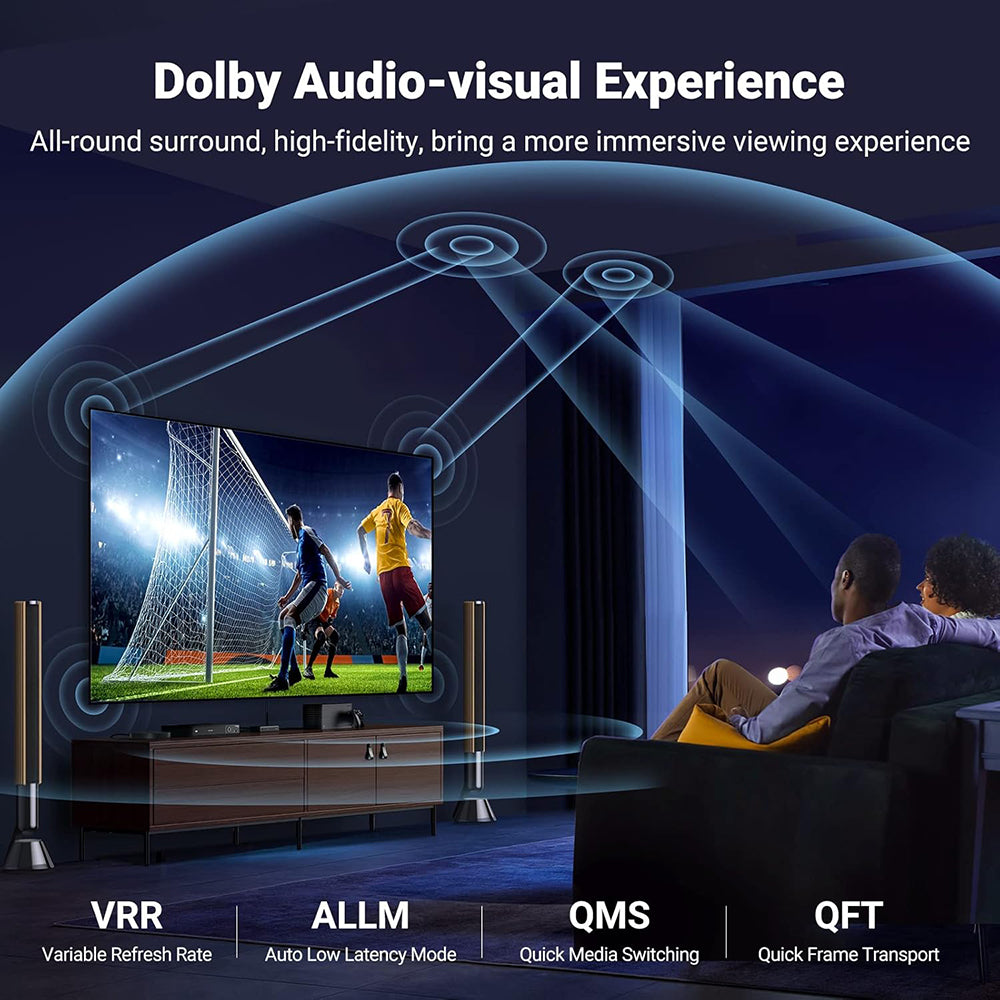 Video kabel Ugreen HD140 (80405), HDMI - HDMI, 5m, črn