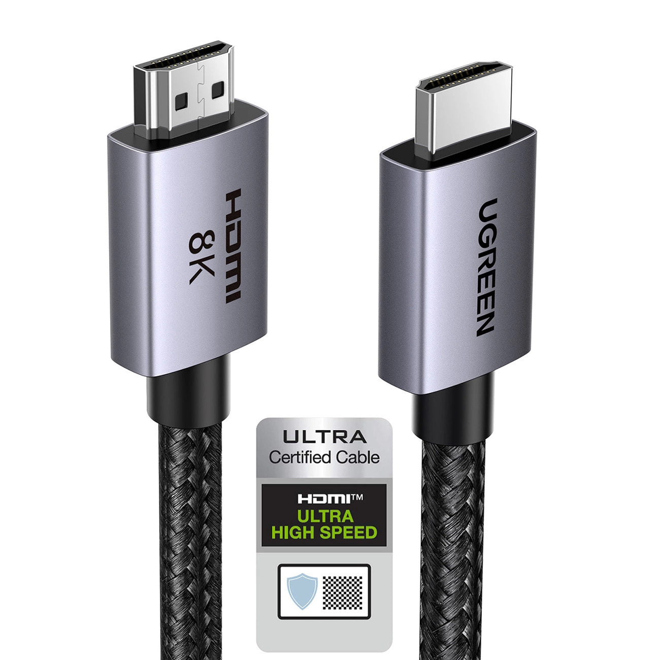 Video kabel UGREEN HD171, HDMI - HDMI, 8K, 3m, črn