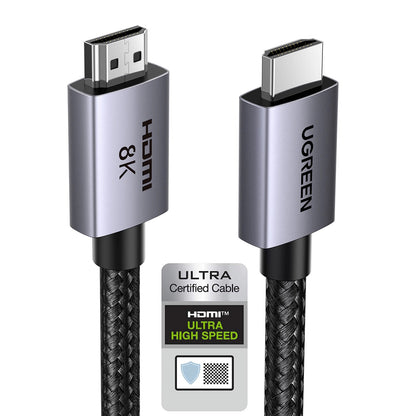 Video kabel UGREEN HD171, HDMI - HDMI, 8K, 3m, črn