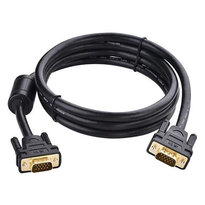 Video kabel UGREEN VG101 (11633), VGA - VGA, 10m, Črn