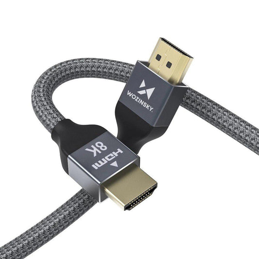 WZK Ultraboost video kabel, HDMI - HDMI, 8K, 3 m, siv, WHDMI-30 