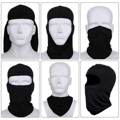 Cagula Ski Balaclava Unisex Techsuit BLC1, Črna