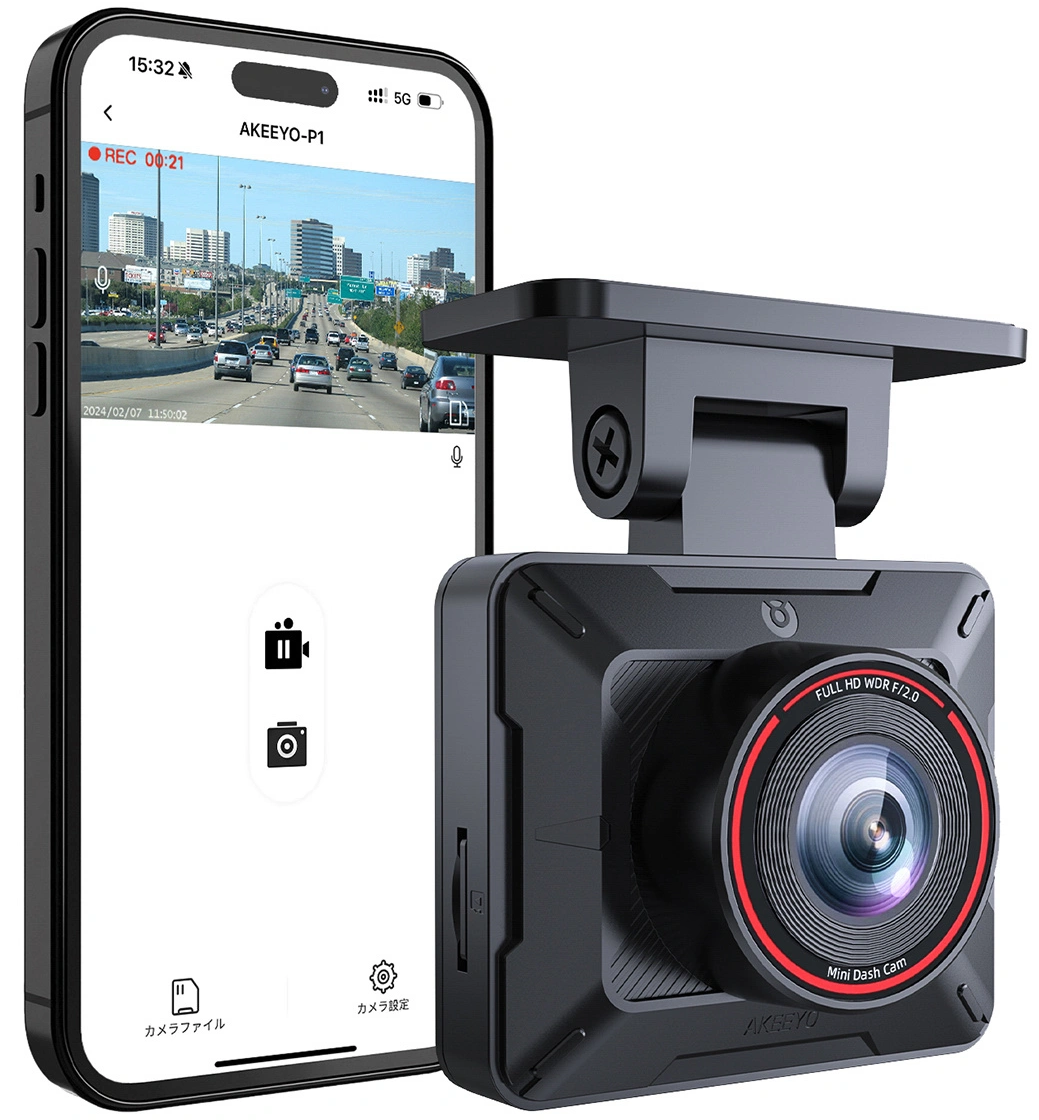 Avtokamera Akeeyo P1, 1080P, Wi-Fi