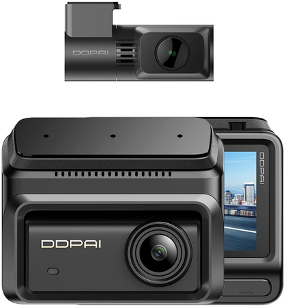 Avtomobilska kamera spredaj in zadaj DDPAI Z90 Dual, 4K, 64Gb, Wi-Fi, GPS, Zaslon 3inch