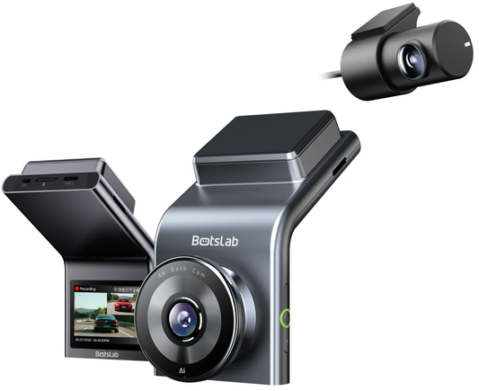 Sprednja in zadnja avtokamera Botslab G300H Plus, 4K, Wi-Fi, GPS, zaslon 2,4 palca