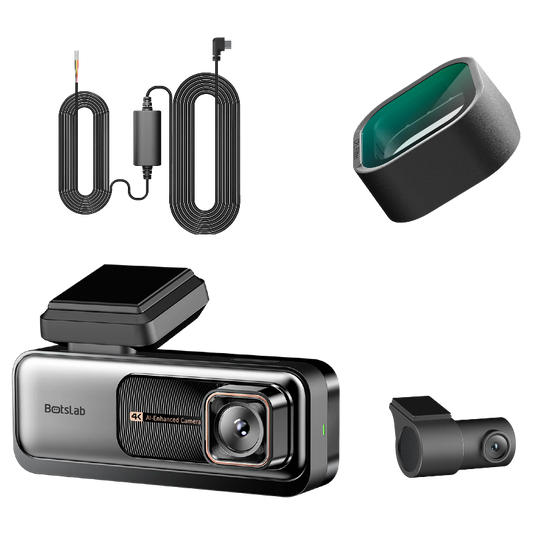Sprednja in zadnja avtokamera Botslab G980H Pro, 4K, Wi-Fi, GPS, zaslon 2,45 palca