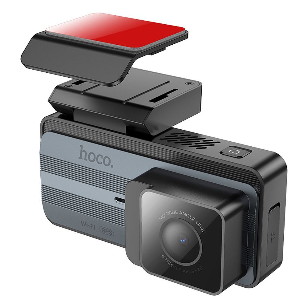 Avto kamera spredaj in zadaj HOCO DV12, 2K, Wi-Fi, GPS, Zaslon 3.69inch