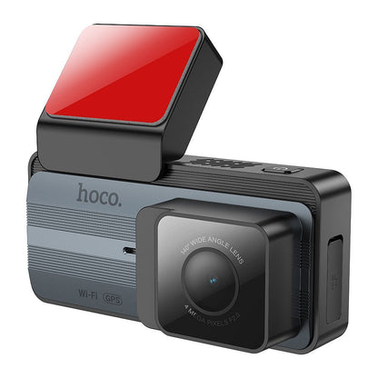 Avto kamera spredaj in zadaj HOCO DV12, 2K, Wi-Fi, GPS, Zaslon 3.69inch