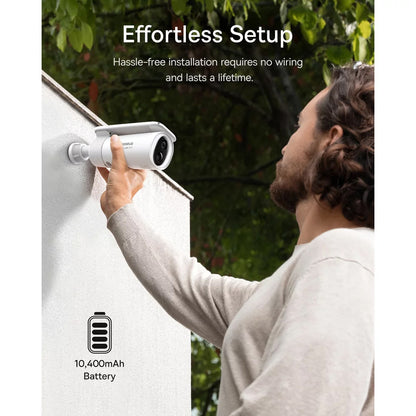 Nadzorna kamera Baseus Solar S1, Wi-Fi, 2K, IP67, Solarni panel, Zunanja S0SW002130