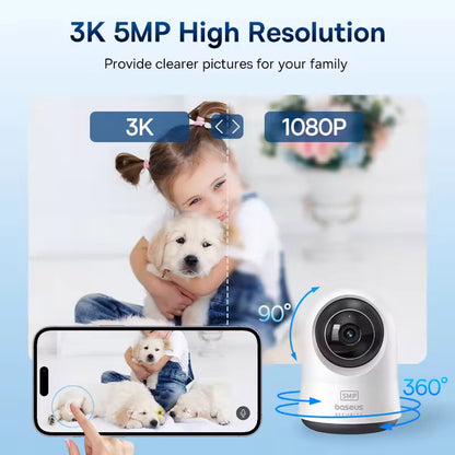 Kamera za nadzor Baseus P1 Pro, Wi-Fi, 3K, Notranja S0TW002131