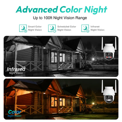 Nadzorna kamera Botslab W311, Wi-Fi, 2K, IP66, zunanja 