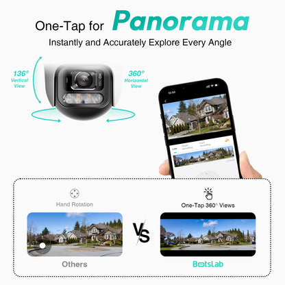 Nadzorna kamera Botslab W311, Wi-Fi, 2K, IP66, zunanja 