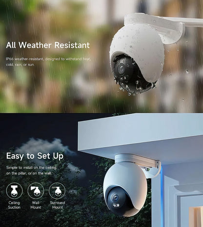 iMILAB Nadzorna kamera EC6, Wi-Fi, 3K, IP66, zunanja CMSXJ65A 