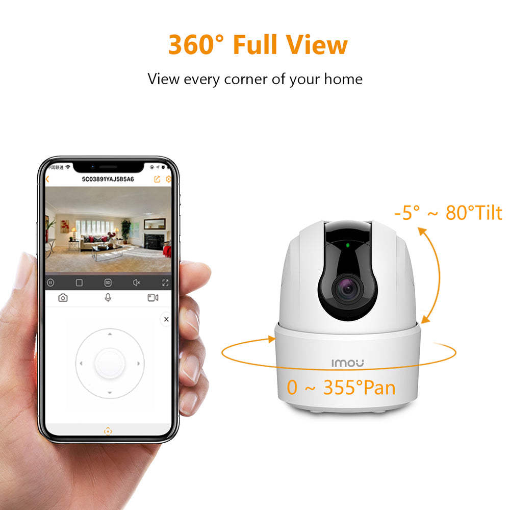 Nadzorna kamera Imou Ranger 2C, Wi-Fi, 3K, Notranja IPC-K2ECP-5H2W