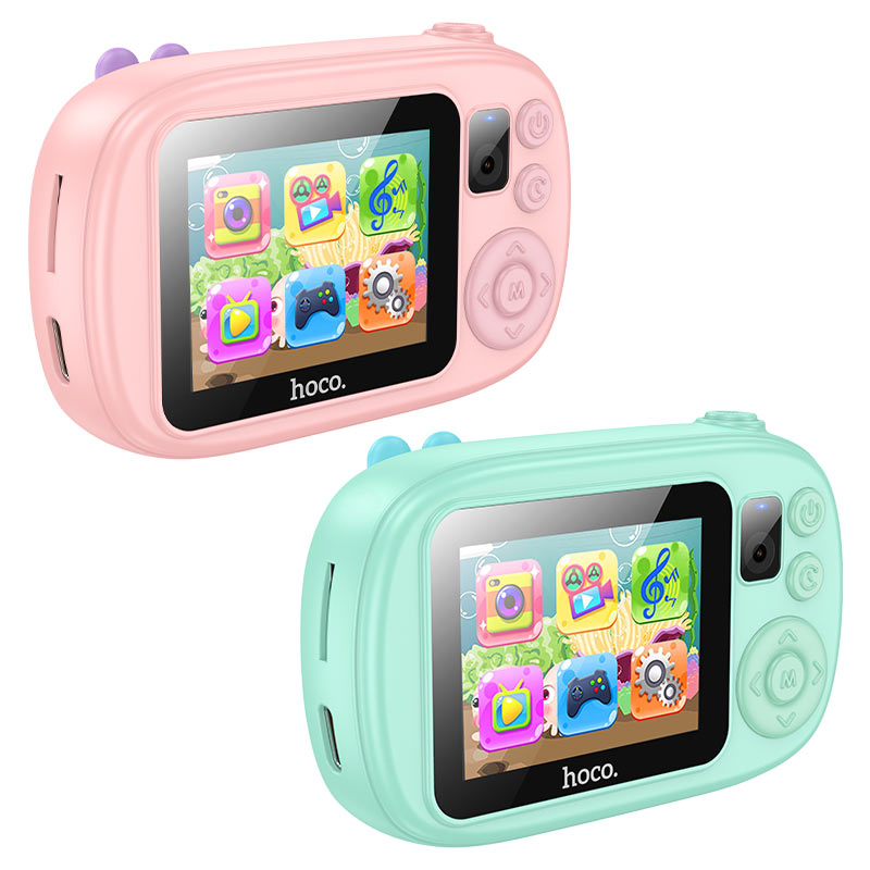 HOCO DV205 Kids Digital Camera, 720P, 1MP, Blue