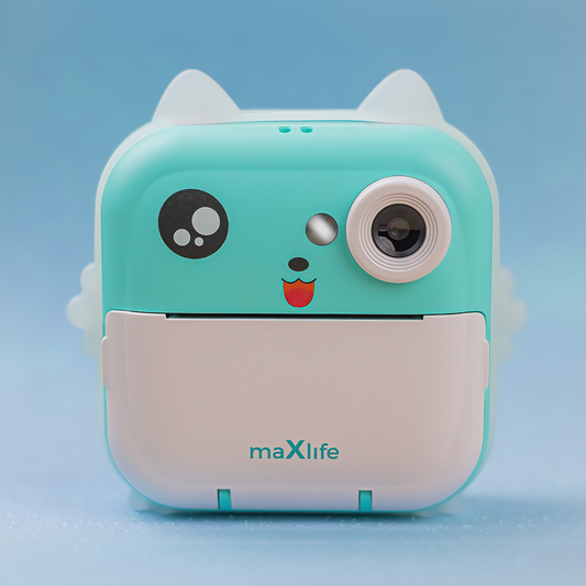 Digitalni fotoaparat z možnostjo tiskanja MaXlife MXPC-100 Kids, modra