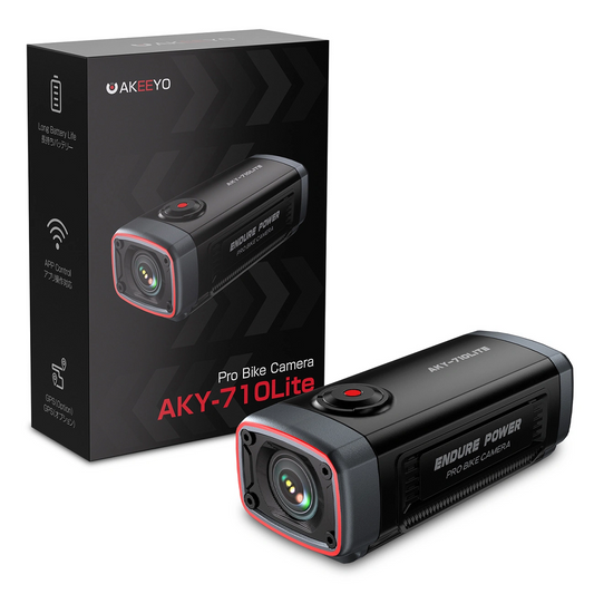 Športna kamera Akeeyo 710 Lite za kolo / motor, 2K, Wi-Fi, črna