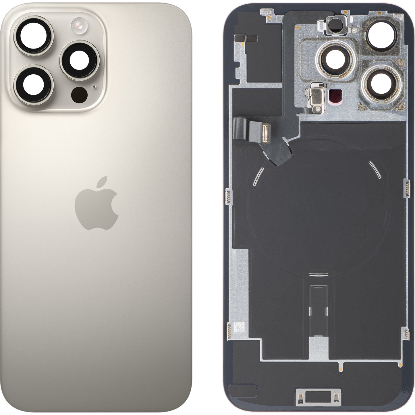 Pokrov baterije Apple iPhone 16 Pro Max, Bež (Natural Titanium), Swap
