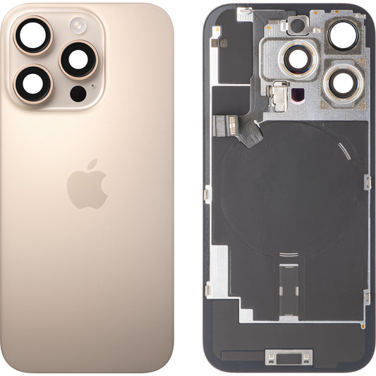 Pokrov baterije Apple iPhone 16 Pro, Zlat (Desert Titanium), Swap