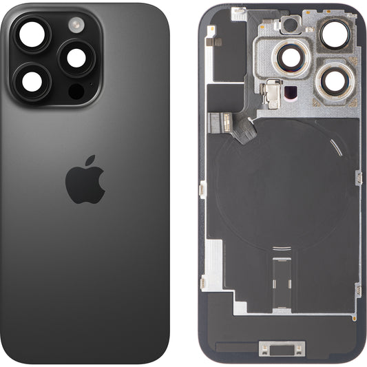 Pokrov baterije Apple iPhone 16 Pro, Črn (Black Titanium), Swap