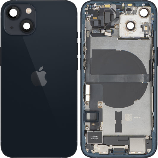 Pokrov baterije Apple iPhone 13, s srednjim ohišjem, popolni deli, črna (Midnight), zamenjava