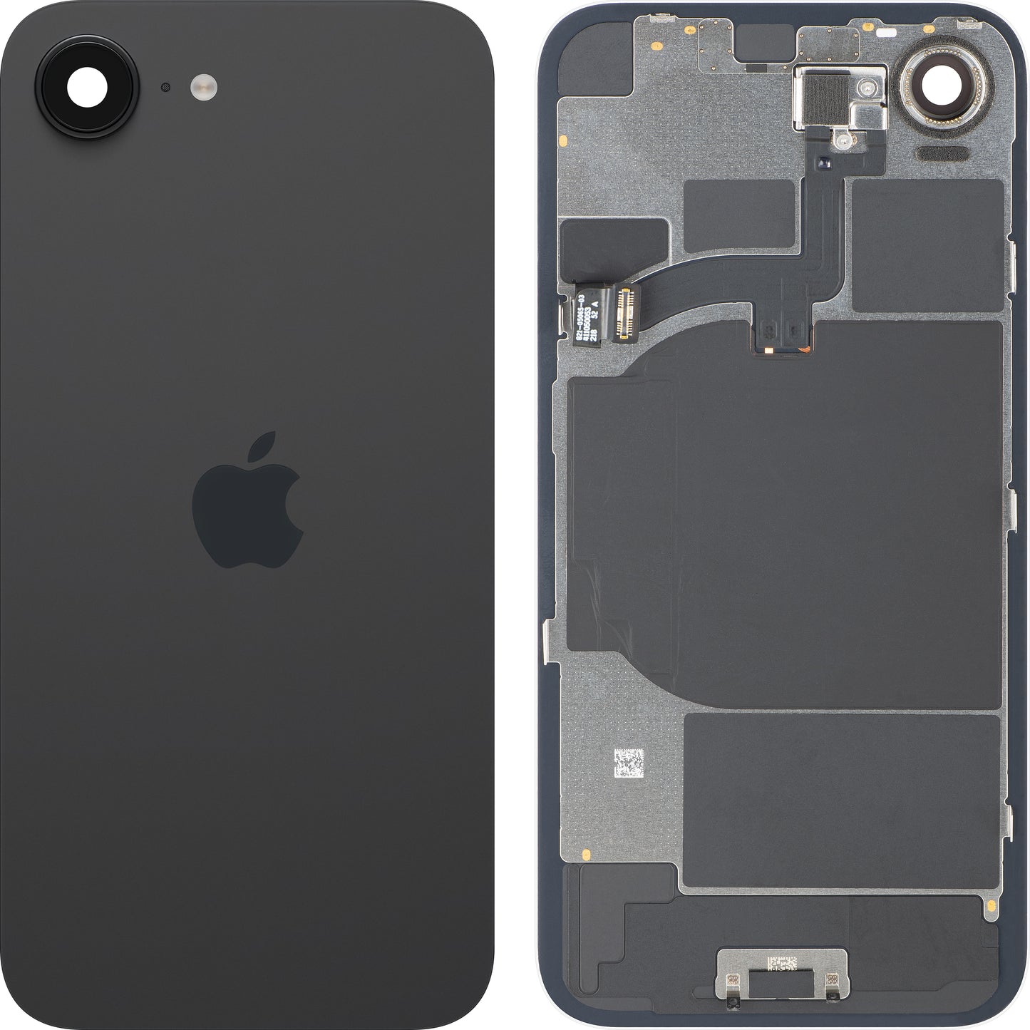 Pokrov baterije Apple iPhone 16e, Črn, Swap