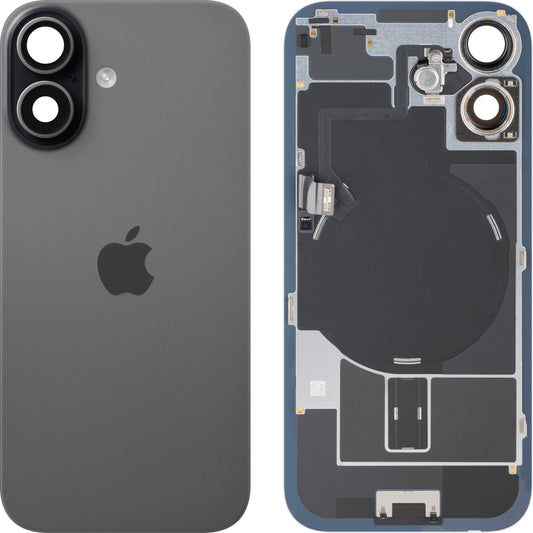 Pokrov baterije Apple iPhone 17, črn, Swap Premium