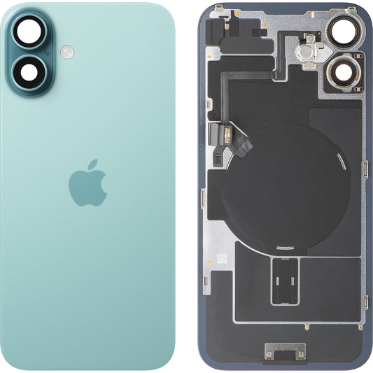 Pokrov baterije Apple iPhone 16 Plus, zelena (teal), zamenjava