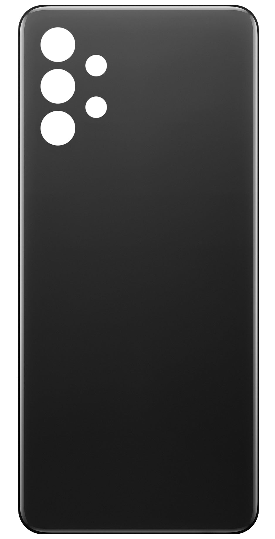 Pokrov baterije združljiv s Samsung Galaxy A32 A325, črn