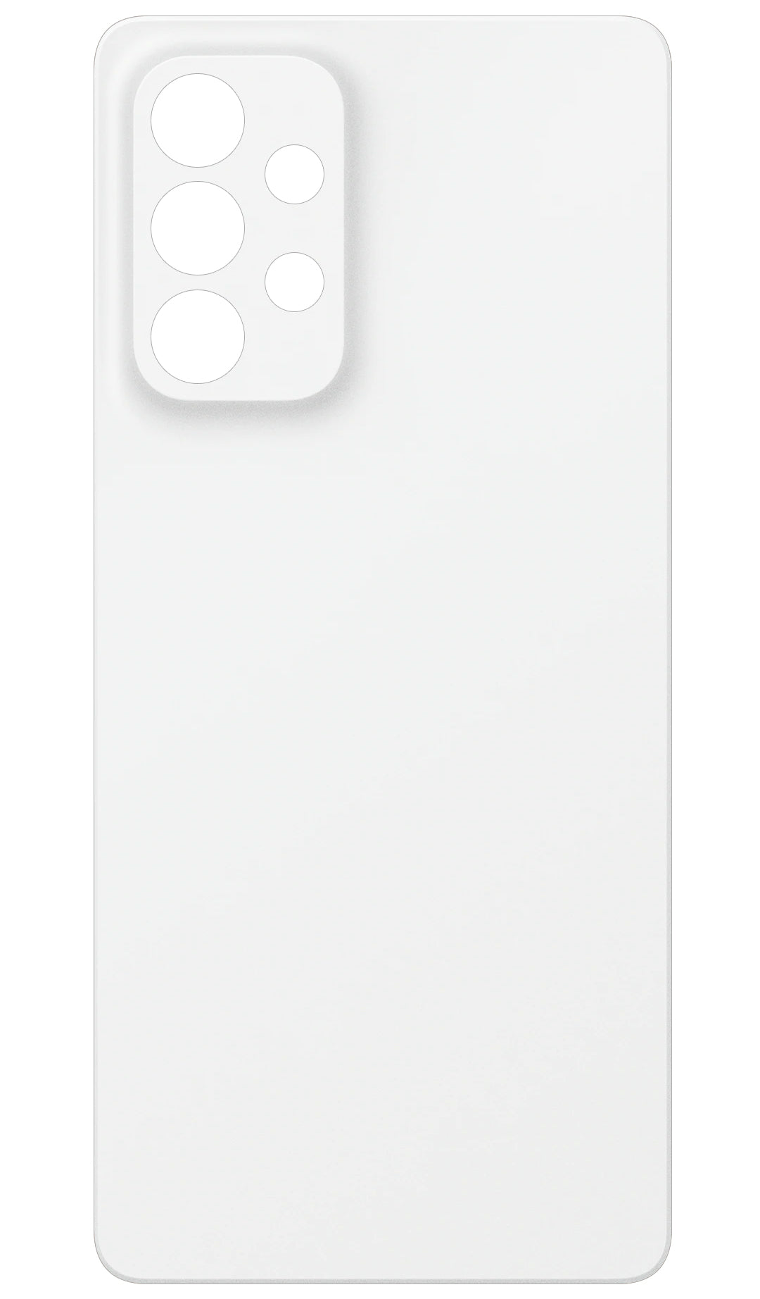 Pokrov baterije združljiv s Samsung Galaxy A53 5G A536, bel