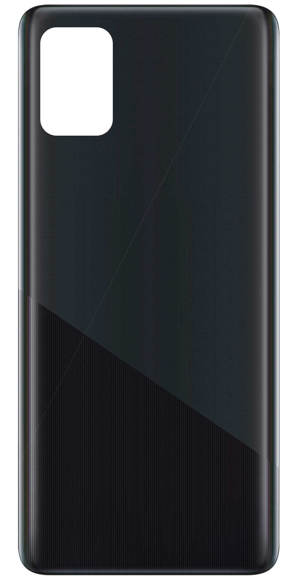 Pokrov baterije združljiv s Samsung Galaxy A51 A515, črne barve