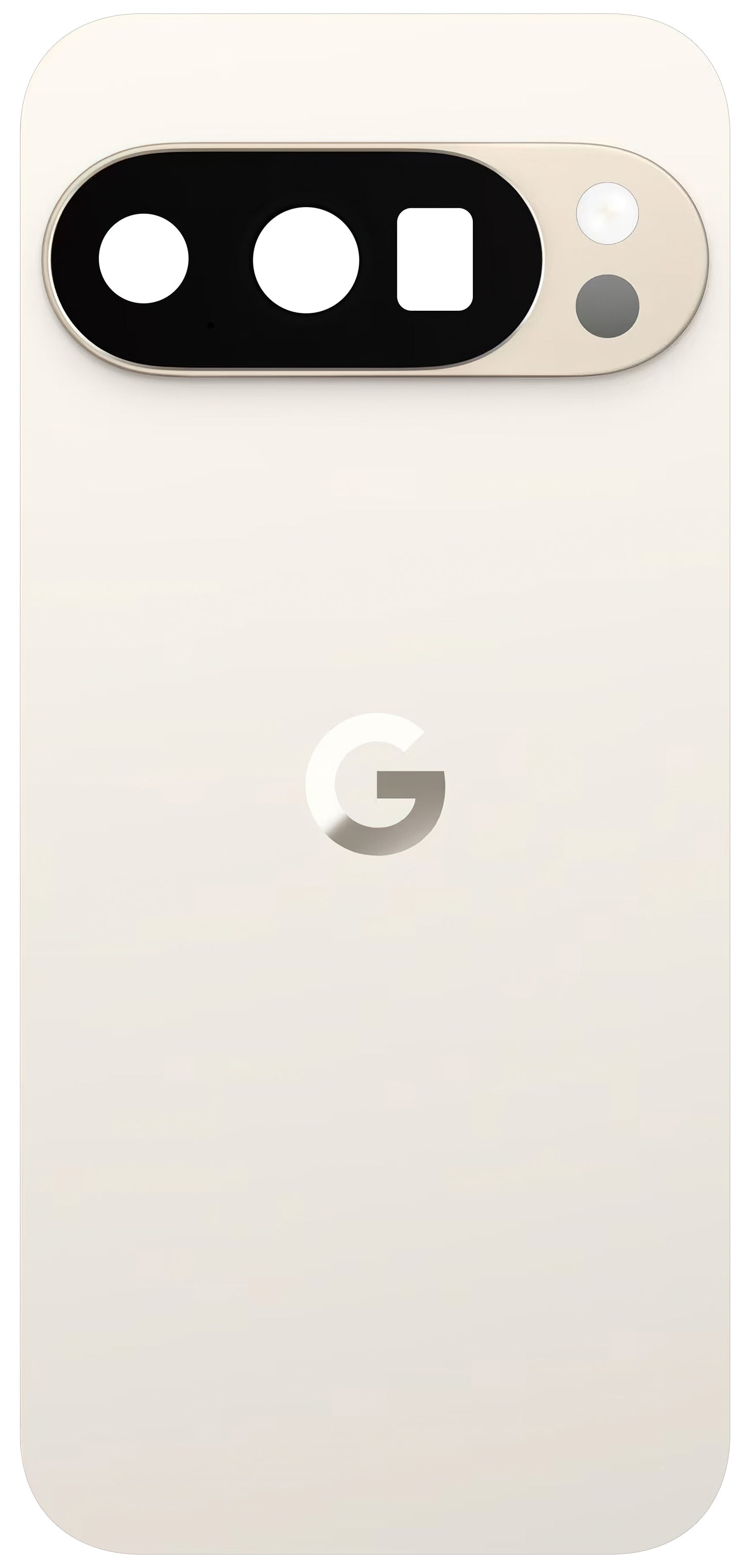 Pokrov baterije Google Pixel 10 Pro, Bež (Porcelain), Service Pack G949-01420-00
