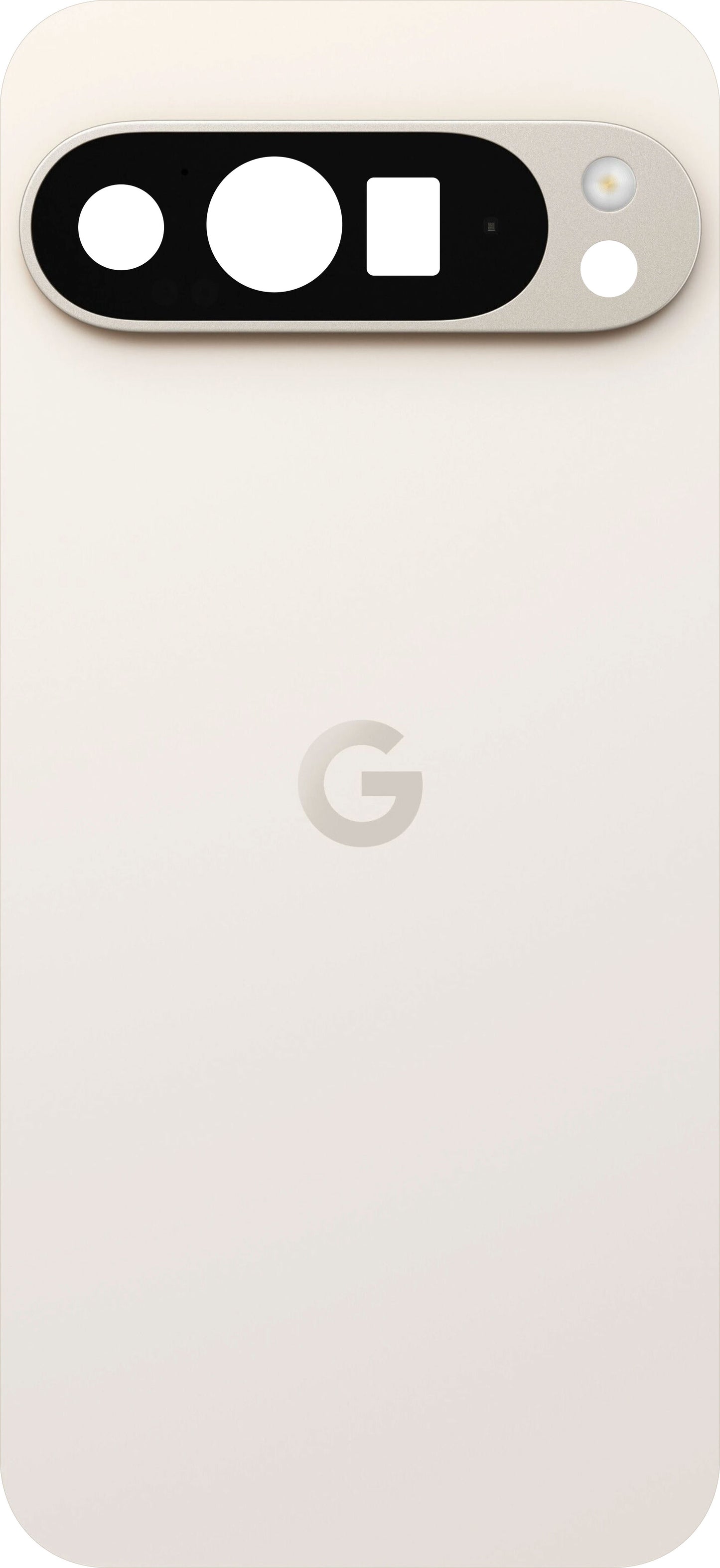 Pokrov baterije Google Pixel 9 Pro XL, Bel (Porcelain White), Service Pack G949-01013-00