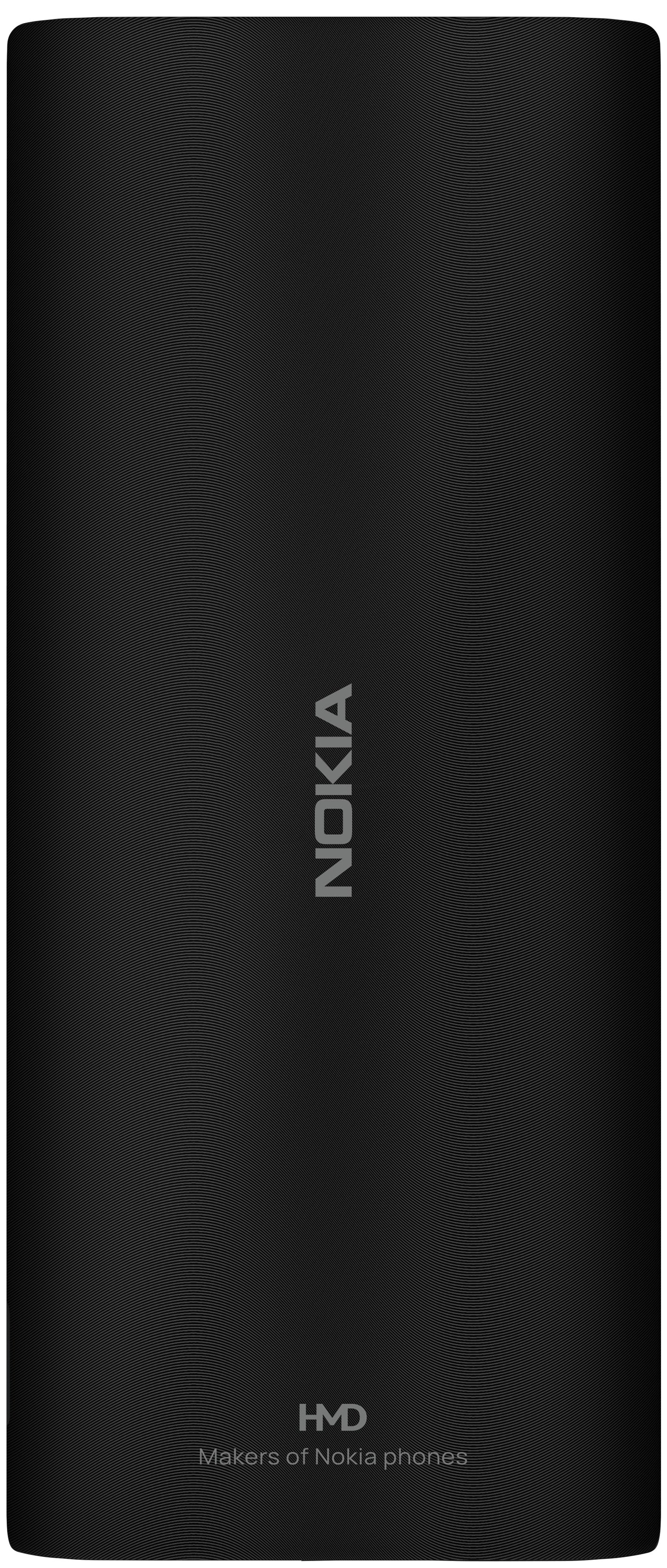 Pokrov baterije za HMD 105 / Nokia 105 (2024), črn