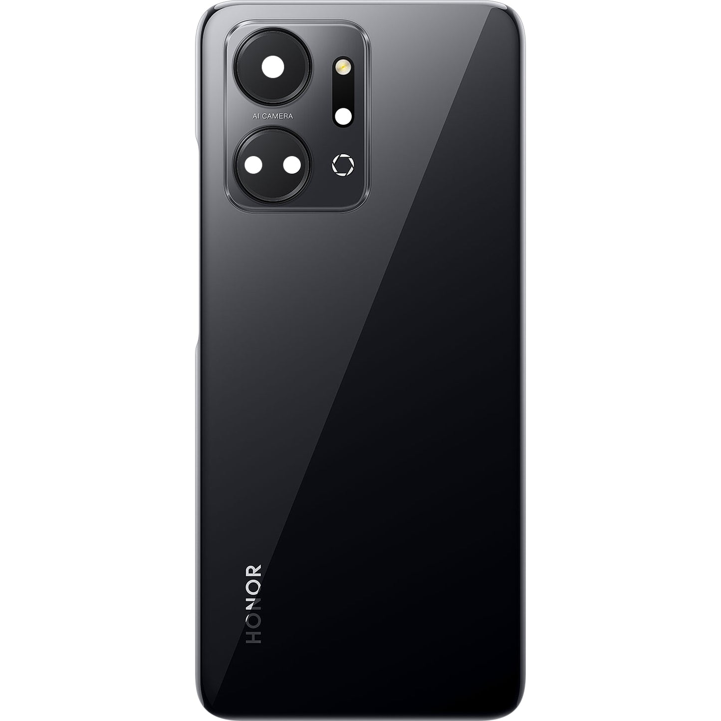 Pokrov baterije Honor X7a, črn (Midnight Black), servisni paket 9707AAKT