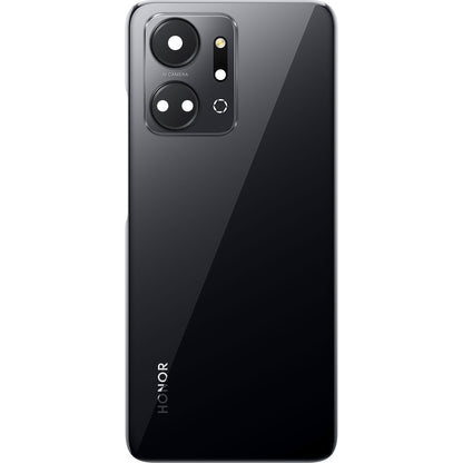 Pokrov baterije Honor X7a, črn (Midnight Black), servisni paket 9707AAKT