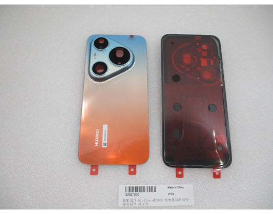 Pokrov baterije Huawei Pura 90s Pro Max, oranžen (Orange Ocean), servisni paket 02357QGQ
