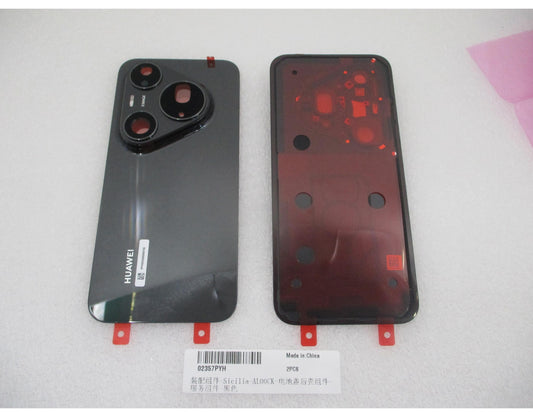 Pokrov baterije Huawei Pura 90s Pro Max, črn (Graphite Black), servisni paket 02357PYH