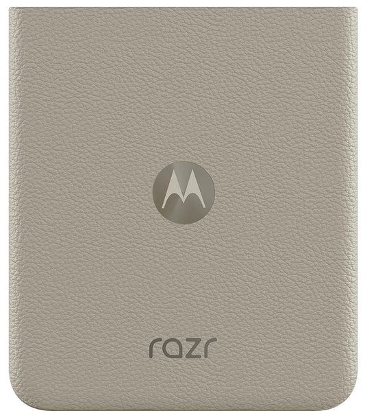 Pokrov baterije Motorola Razr 2024 / Razr 50, Krem (Pomza), Servisni paket SL98E12657