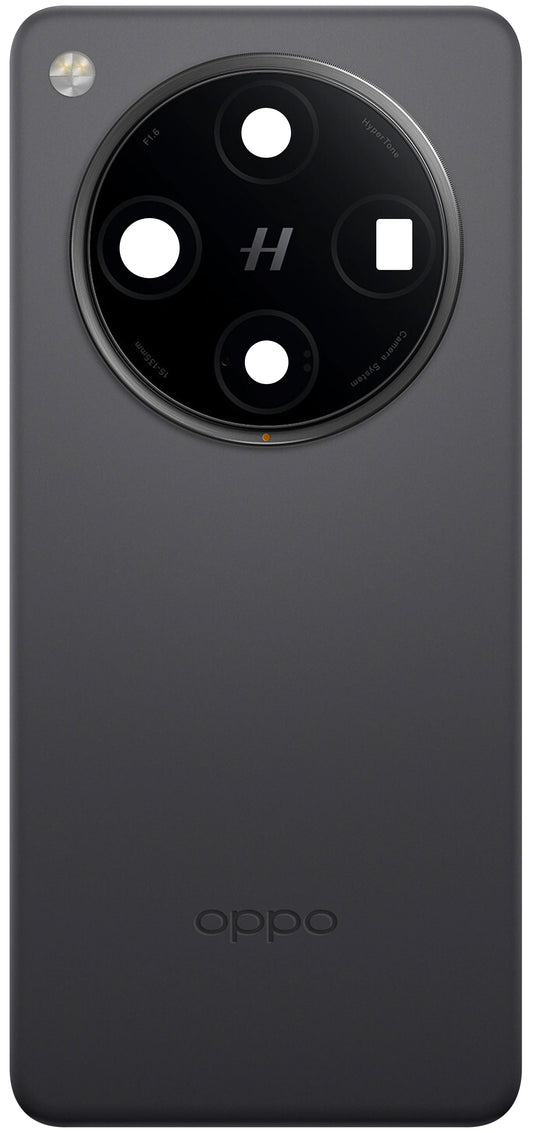 Pokrov baterije Oppo Find X8 Pro, črn (Space Black), Service Pack 621033000405