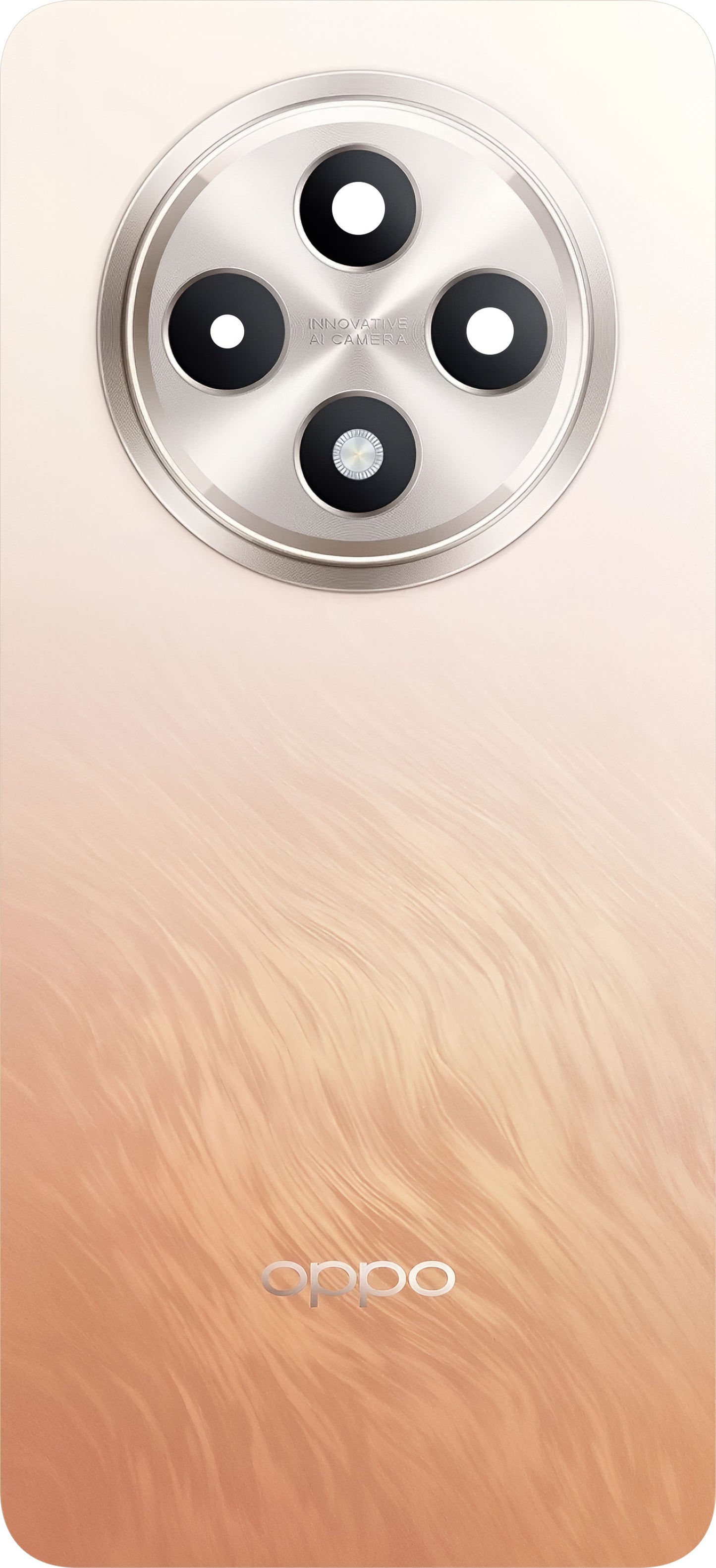 Pokrov baterije Oppo Reno12 F, Oranžen (Amber Orange), Service Pack 621033000344