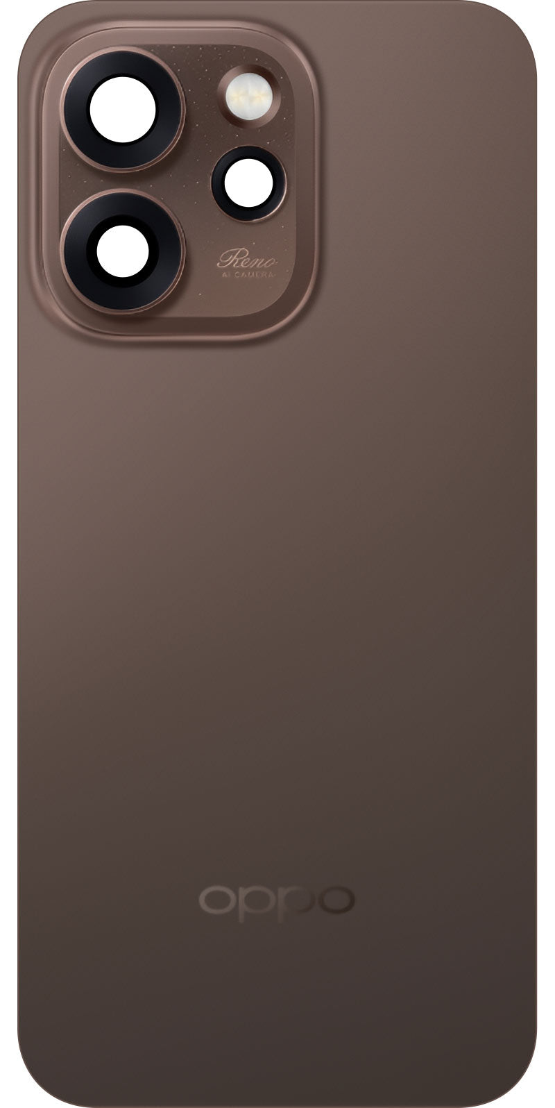 Pokrov baterije Oppo Reno15 Pro Mini / Reno15 Pro, rjav (Dusk Brown / Cocoa Brown), servisni paket 621033000912
