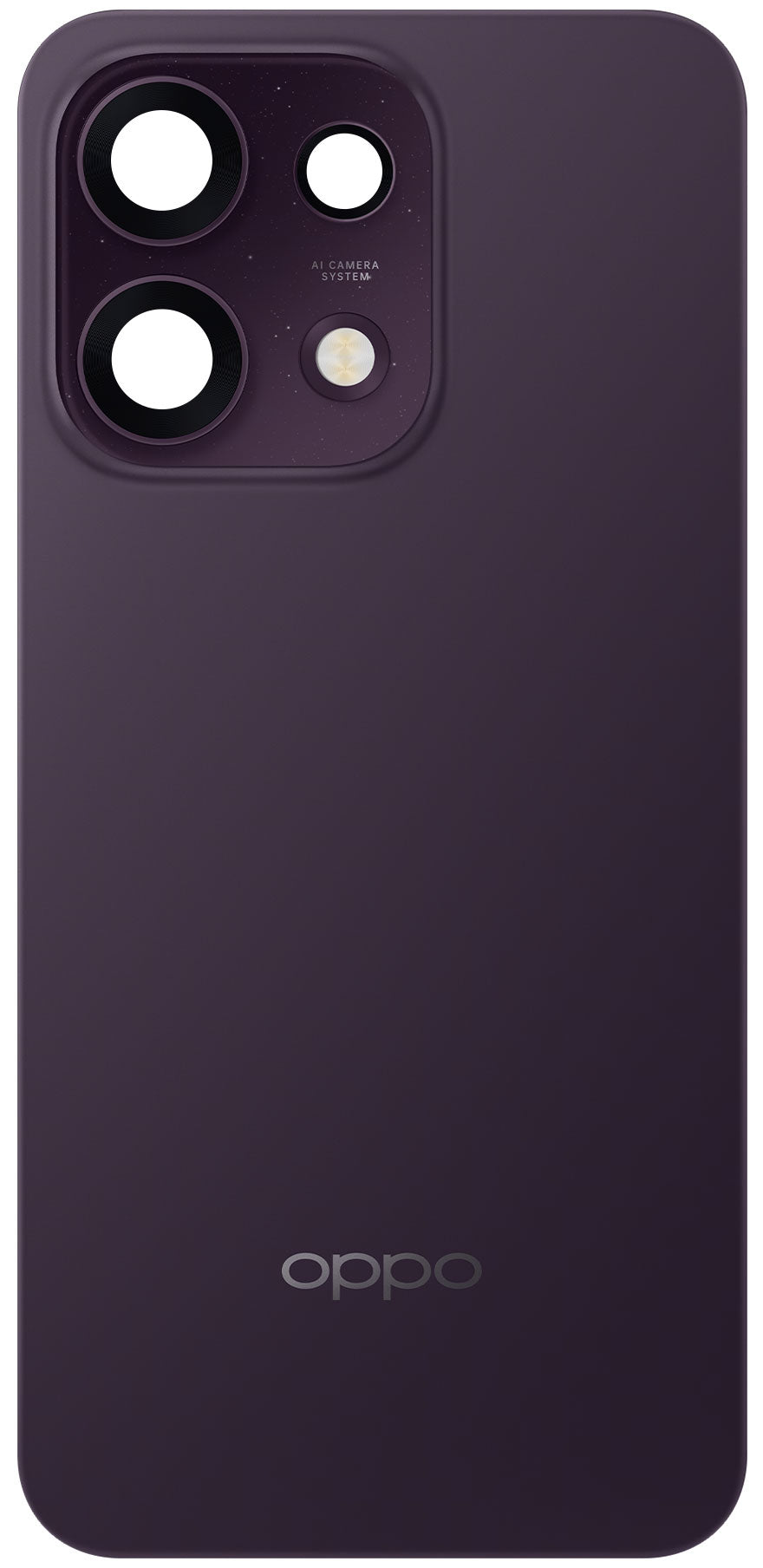 Pokrov baterije Oppo Reno16 F / Reno16 FS, vijoličen (Twilight Violet), servisni paket 621033001107