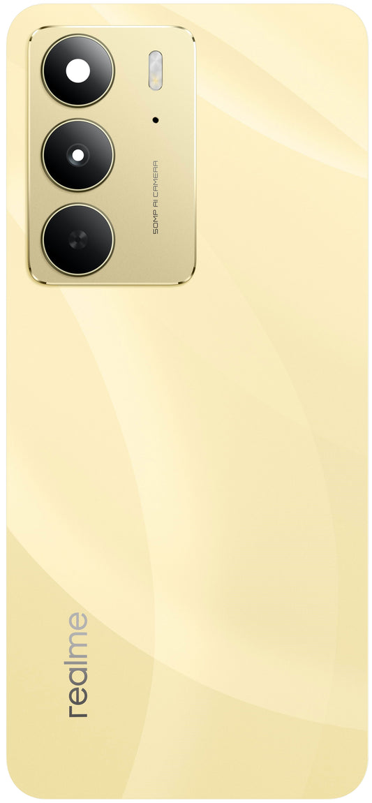 Pokrov baterije Realme C75, Zlat (Lightning Gold), Service Pack 621033000420