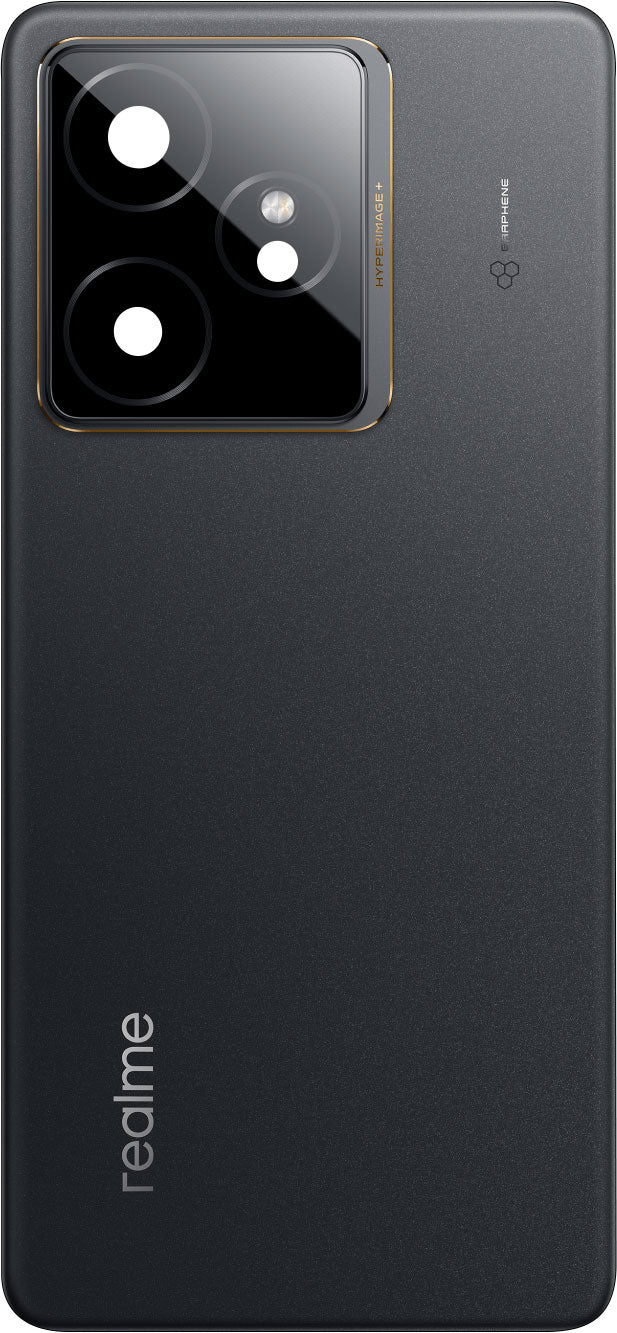 Pokrov baterije Realme GT 7, črn (IceSense Black), servisni paket 621033000618