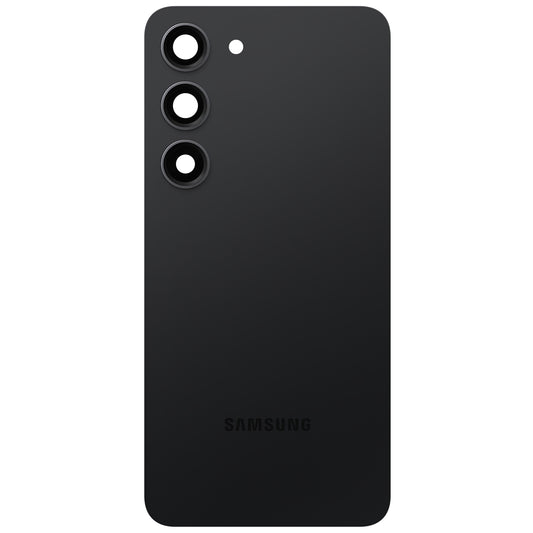 Pokrov baterije Samsung Galaxy Galaxy S23 S911, črn (Phantom Black), servisni paket GH82-30393A