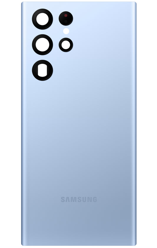 Pokrov baterije Samsung Galaxy S22 Ultra 5G S908, Modra (Sky Blue), Service Pack GH82-27457G