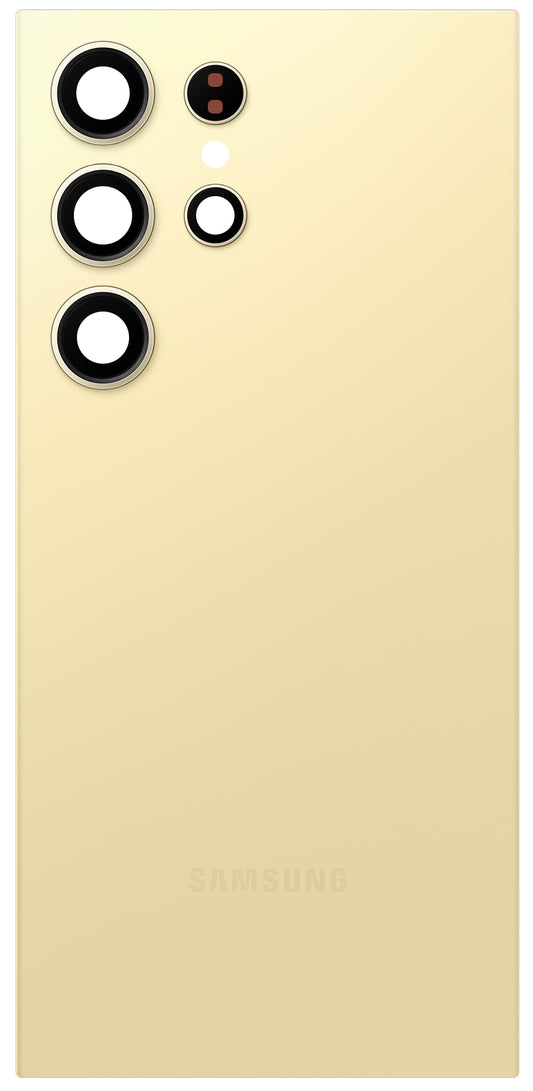 Pokrov baterije Samsung Galaxy S24 Ultra S928, Rumena (Titanium Yellow), Service Pack GH82-33349C