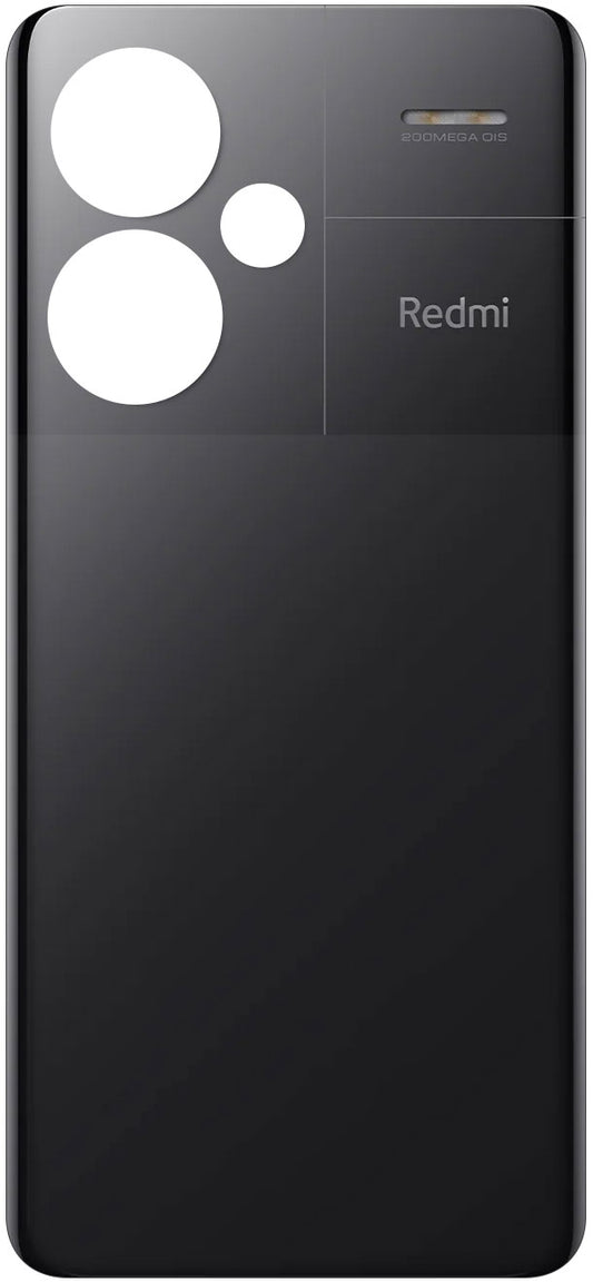 Pokrov baterije Xiaomi Redmi Note 13 Pro+, Črn (Midnight Black), Service Pack