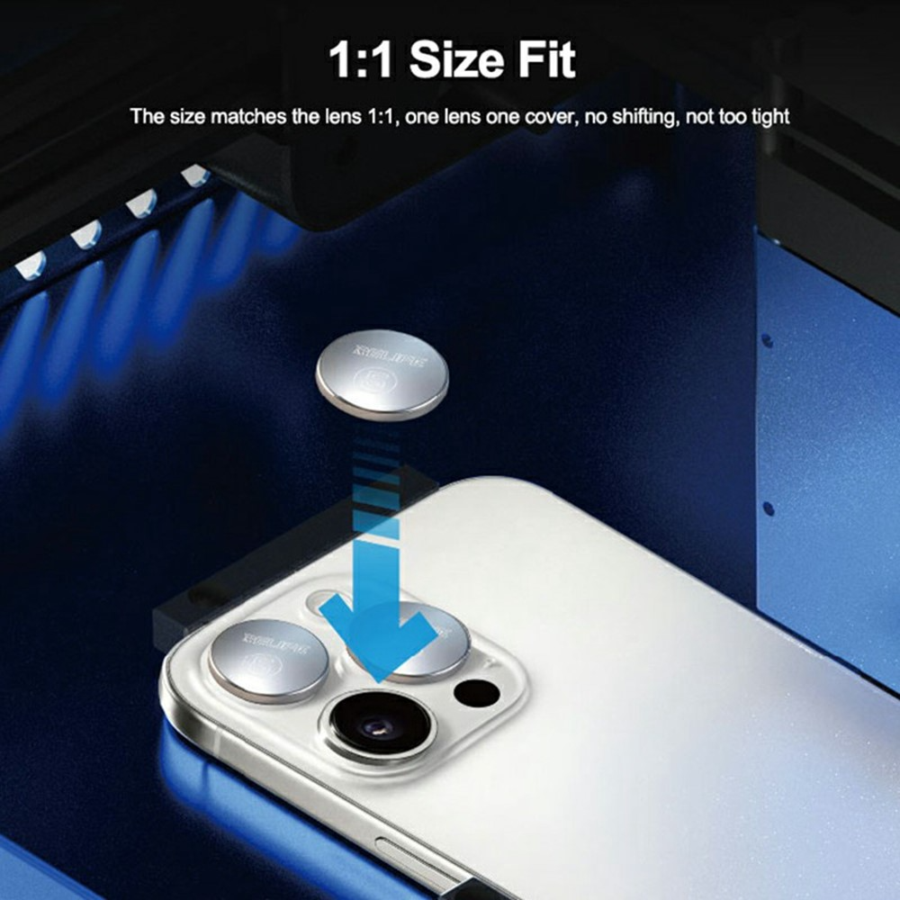 Relife TX6 Camera Lens Protection Cap for Apple iPhone 8 - 17 Series
